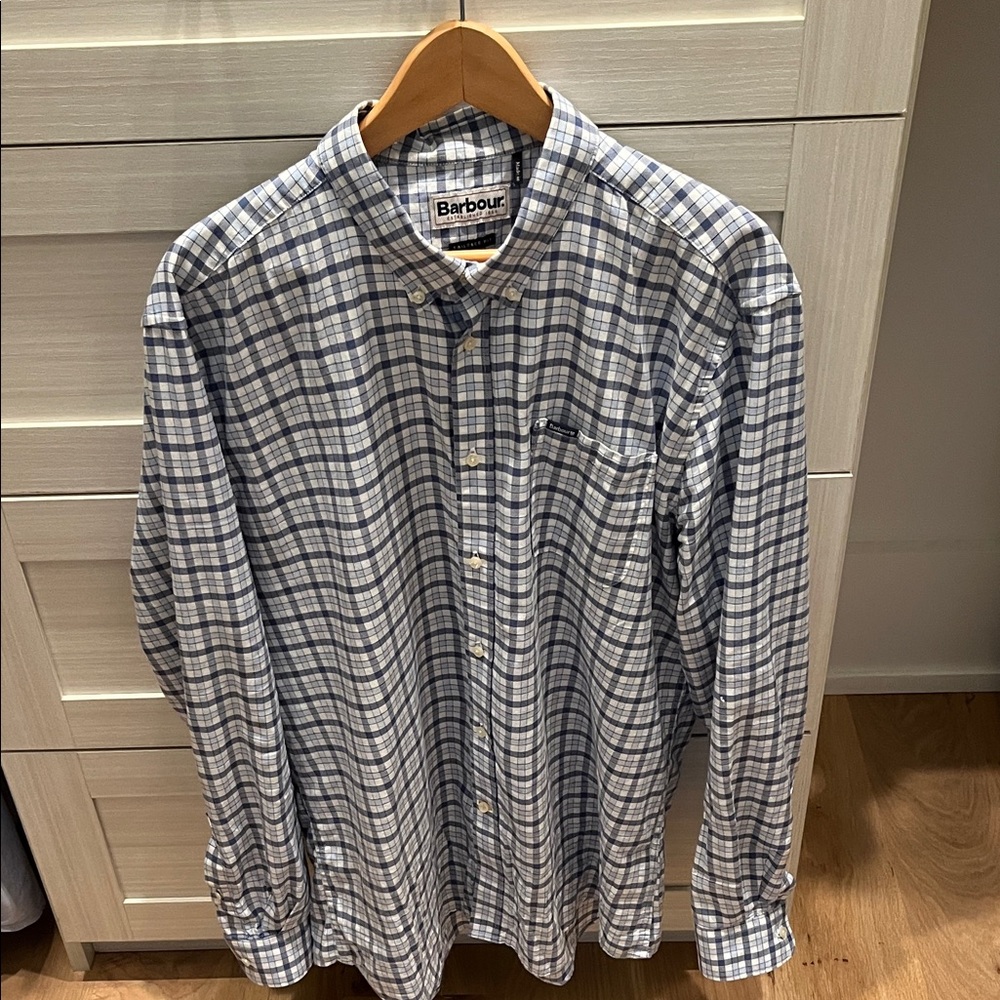 Barbour men’s button down shirt size XL